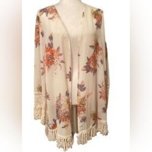 Floral Kimono Cardigan, Perdect For This Summer!